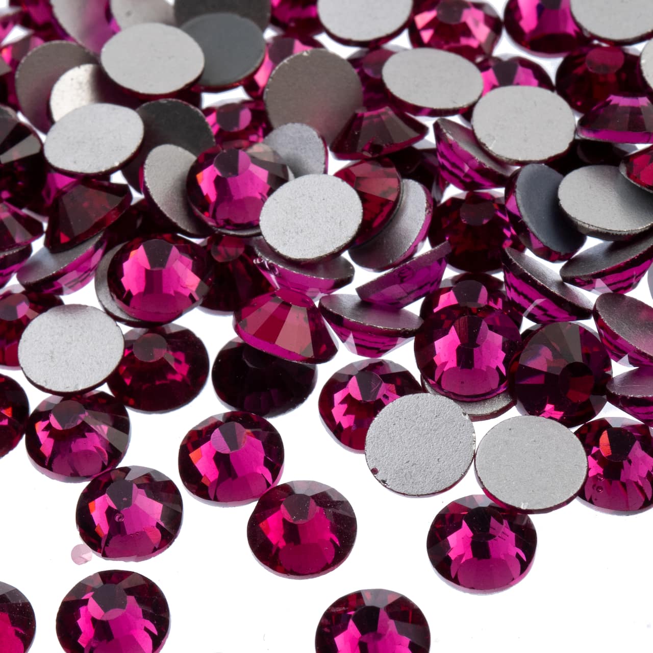 John Bead Crystal Lane SS30 Glass Round Flatback Rhinestones, 288ct.